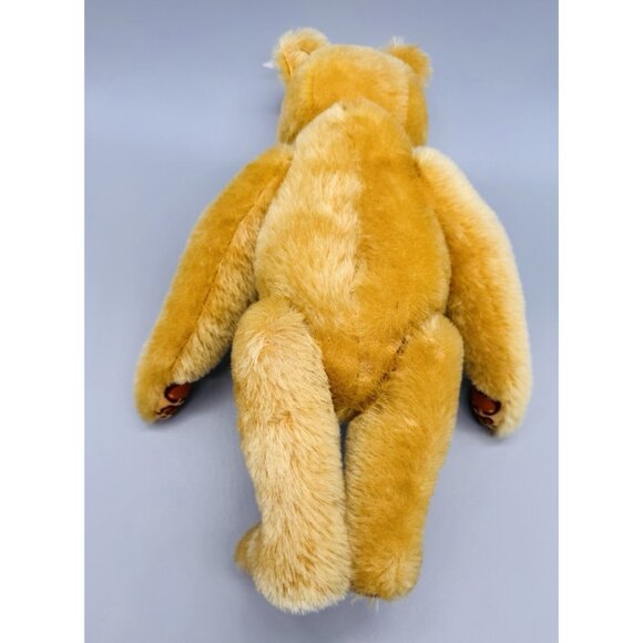Steiff Dicky Bar Teddy Bear Limited Edition 0172/32 Mohair Certificate Stuffed - Picture 6 of 7
